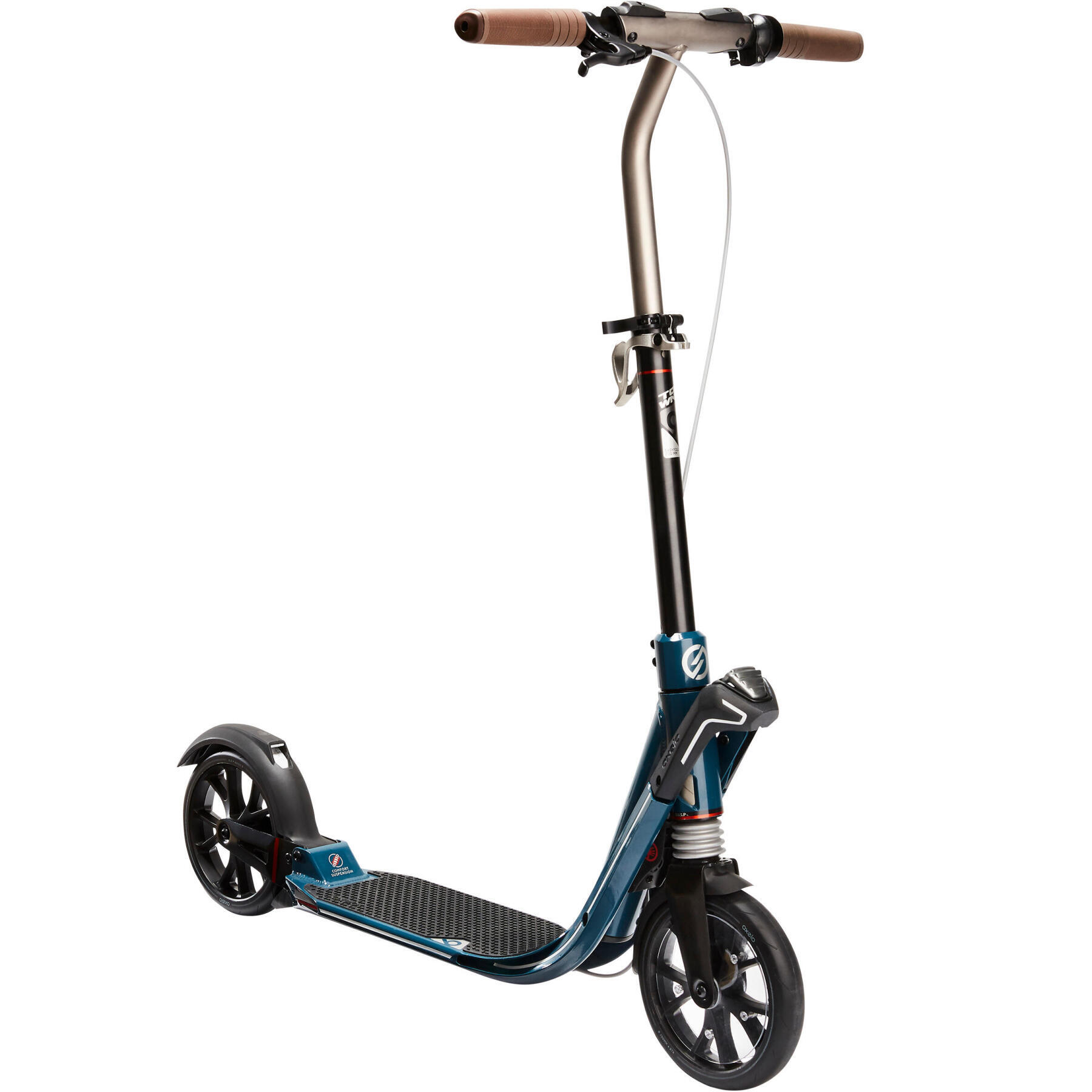 OXELO TOWN 9EF PETROL BLUE SCOOTER